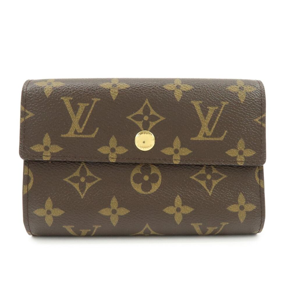 Louis Vuitton Monogram Portefeuille Alexandra Wallet Brown